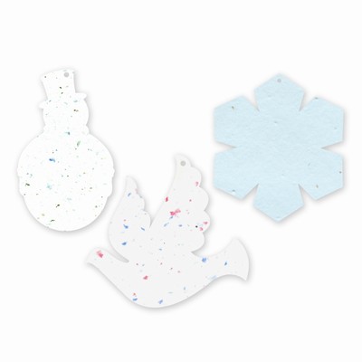 Grow-A-Note® Blank Plantable Ornaments